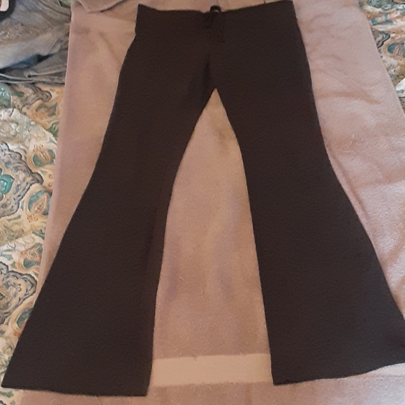 Dark grey bootcut yoga pants - Picture 4 of 4